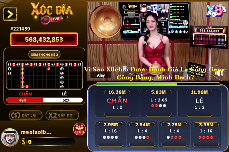 X8 Casino: Cổng Game Đổi Thưởng Uy Tín 2026 3 Vì Sao Game Bài X8 Được Đánh Giá Là Sân Chơi Công Bằng, Minh Bạch?