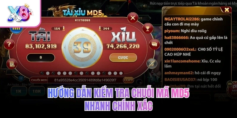 Hướng dẫn kiểm tra chuỗi mã MD5 nhanh chính xác